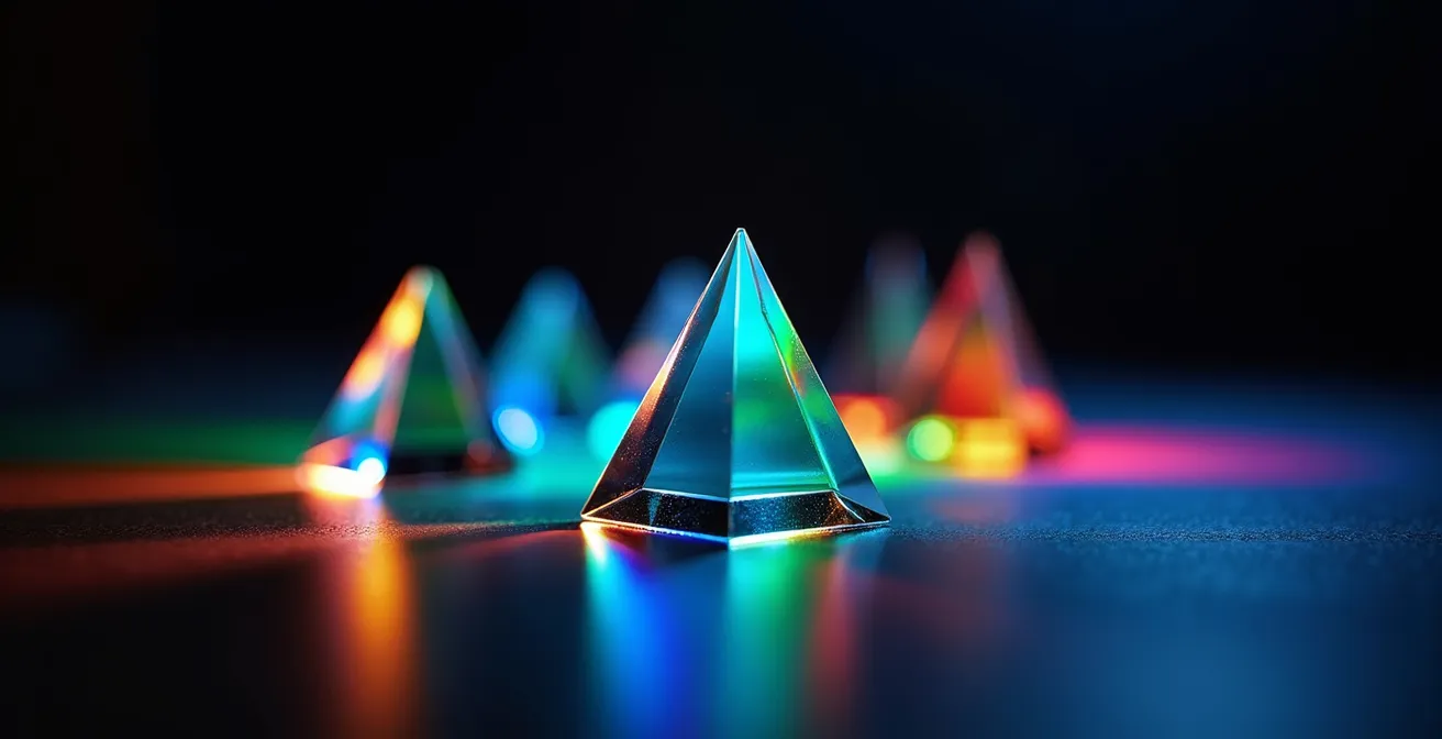 Représentation de l'analyse spectroscopique d'une atmosphère planétaire