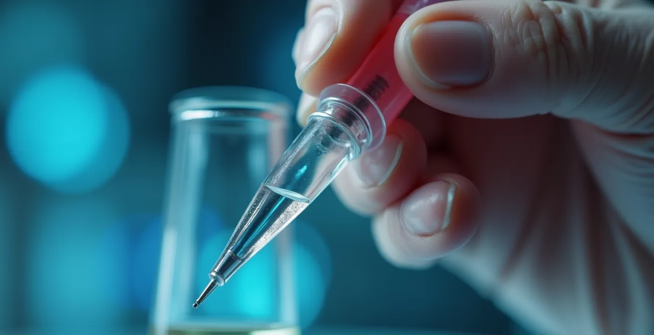 Comparaison entre manipulation virtuelle et réelle d'une micropipette montrant les différences de dextérité