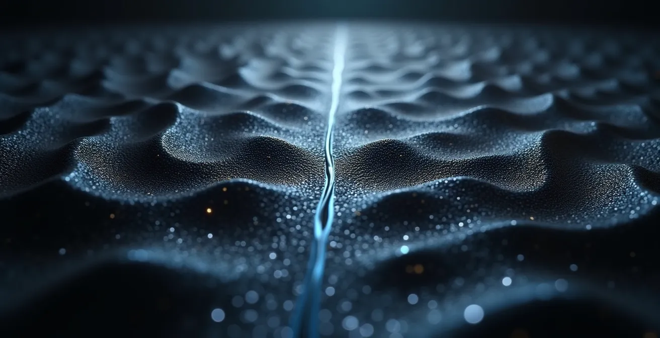 Comparaison visuelle des signatures d'ondes gravitationnelles entre fusion de trous noirs et fusion d'étoiles à neutrons