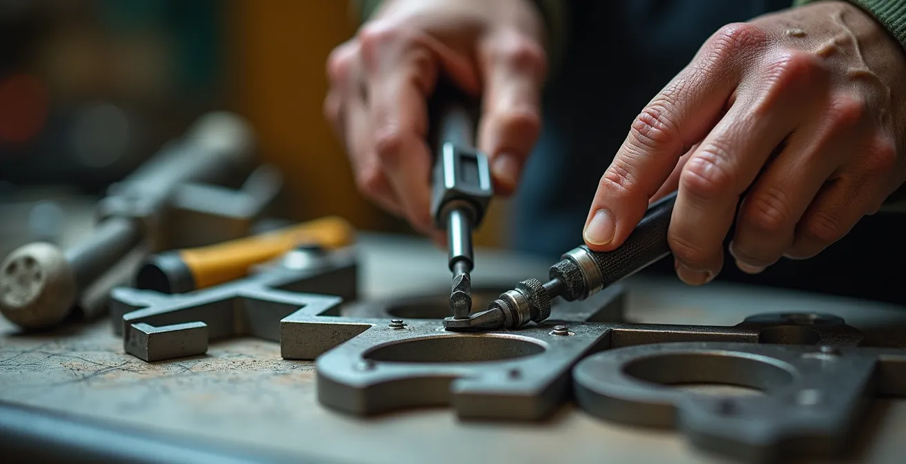 Technicien méthodes travaillant à l'interface entre bureau d'études et atelier de production